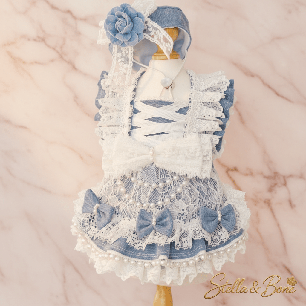 La Dentelle | Elegant Lace Dog Gown | Stella & Bone