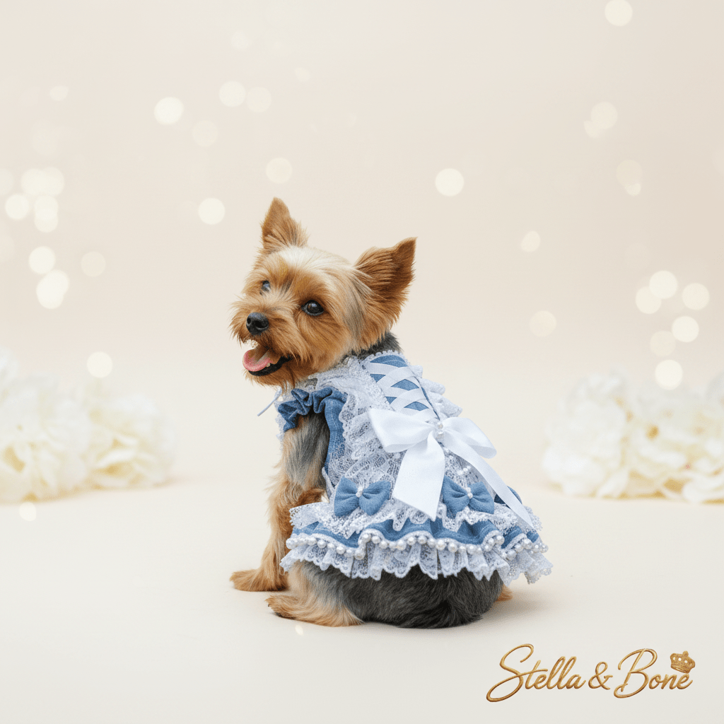 La Dentelle | Elegant Lace Dog Gown | Stella & Bone