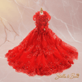 La Rouge | Ruby Crystal Couture Dog Gown | Stella & Bone