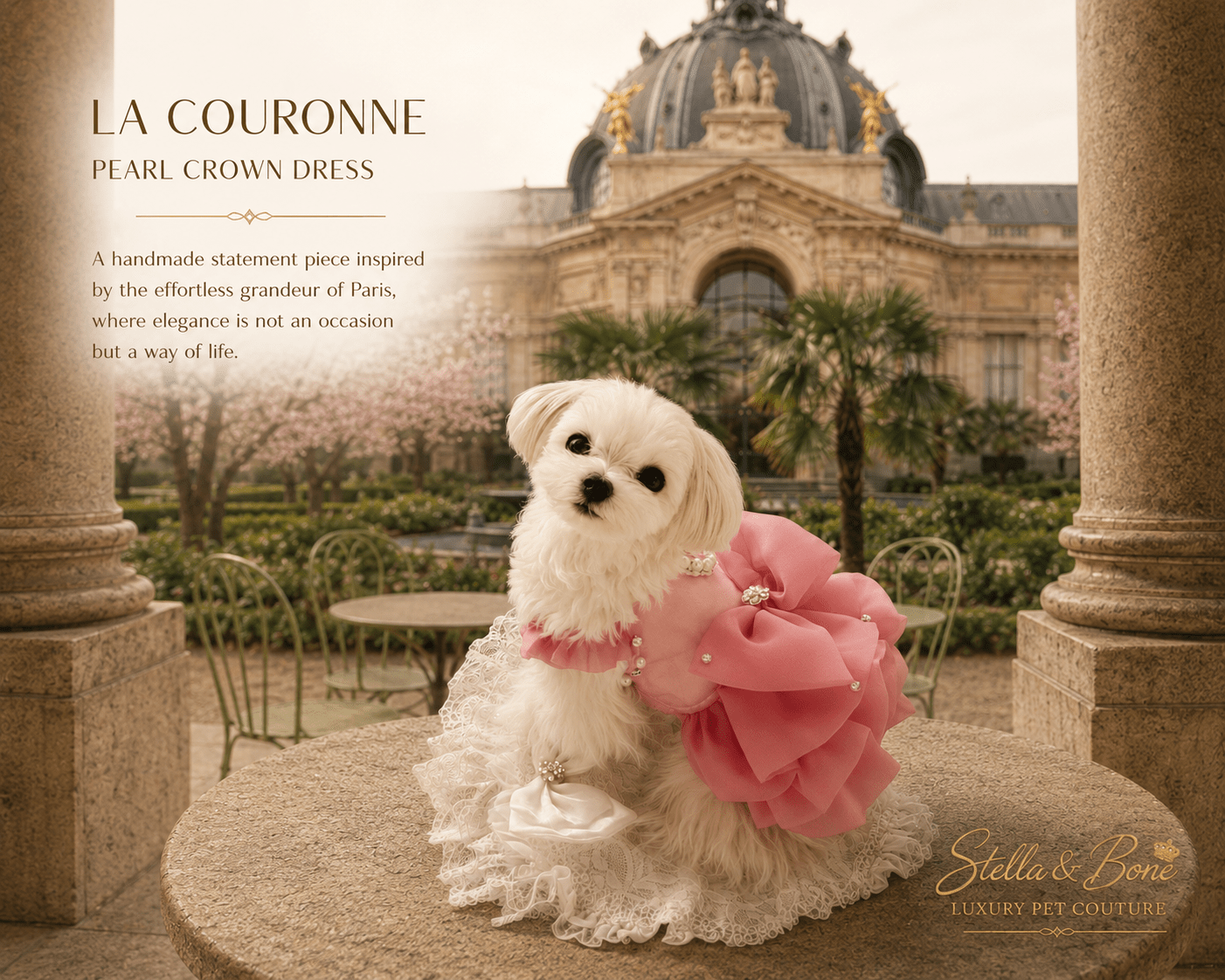 La Couronne | Pearl Crown Dress | Dogs & Cats | Stella & Bone