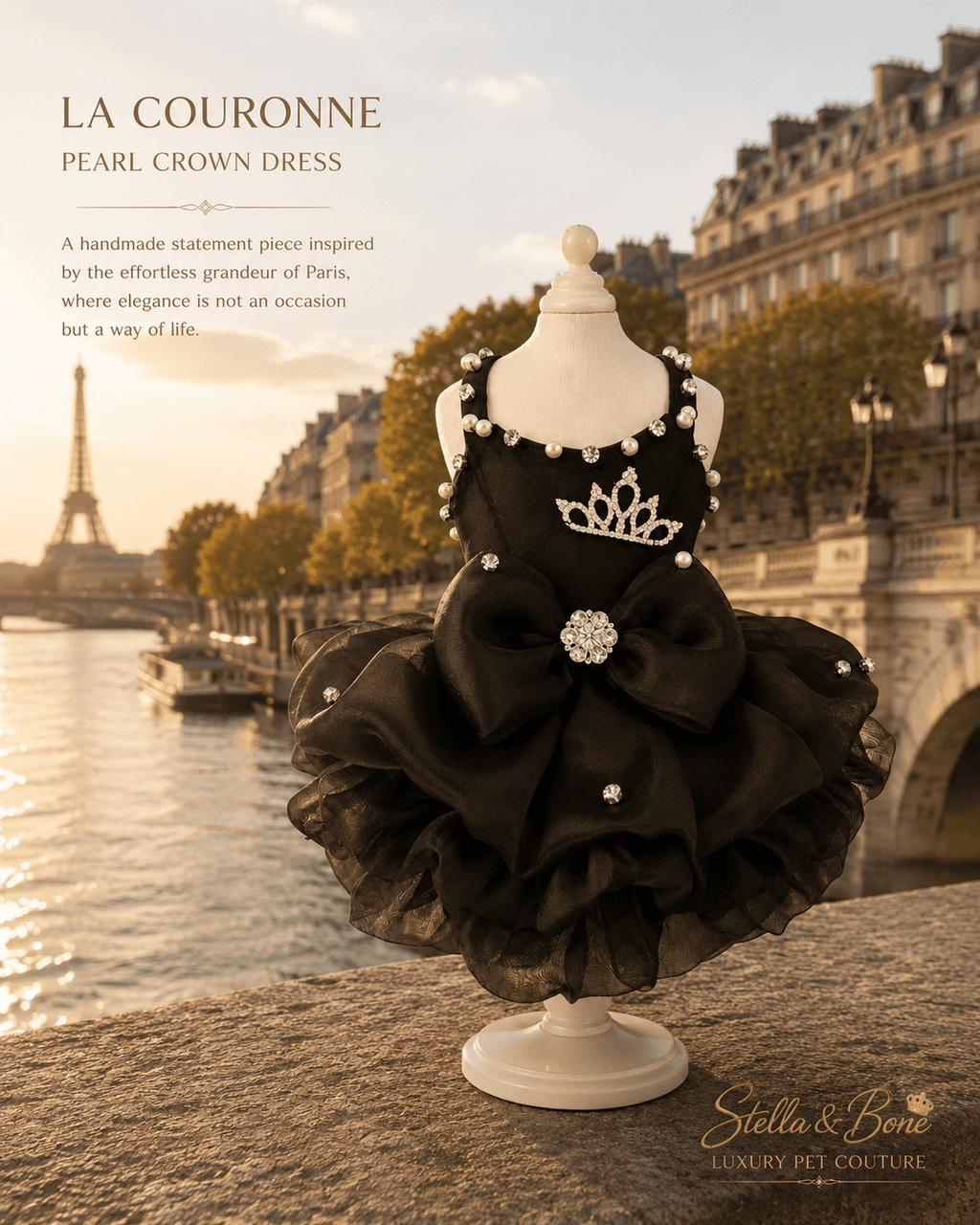 La Couronne | Pearl Crown Dress | Dogs & Cats | Stella & Bone
