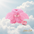 L'Ange | Pearl Wing Lace Dog Harness & Leash Set | Stella & Bone