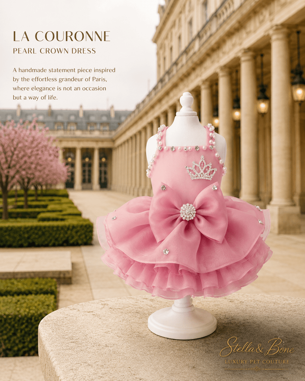 La Couronne | Pearl Crown Dress | Dogs & Cats | Stella & Bone
