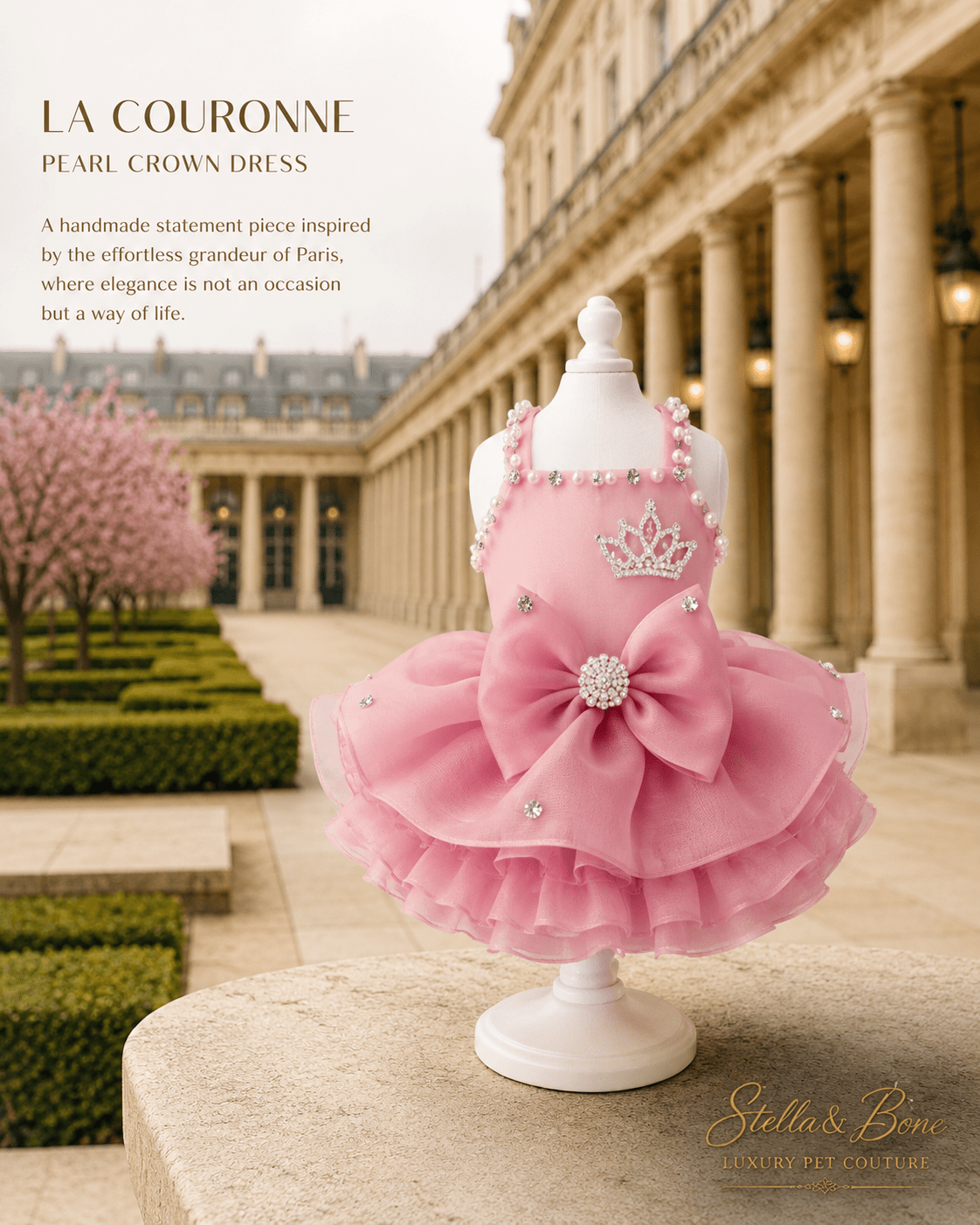 La Couronne | Pearl Crown Dress | Dogs & Cats | Stella & Bone