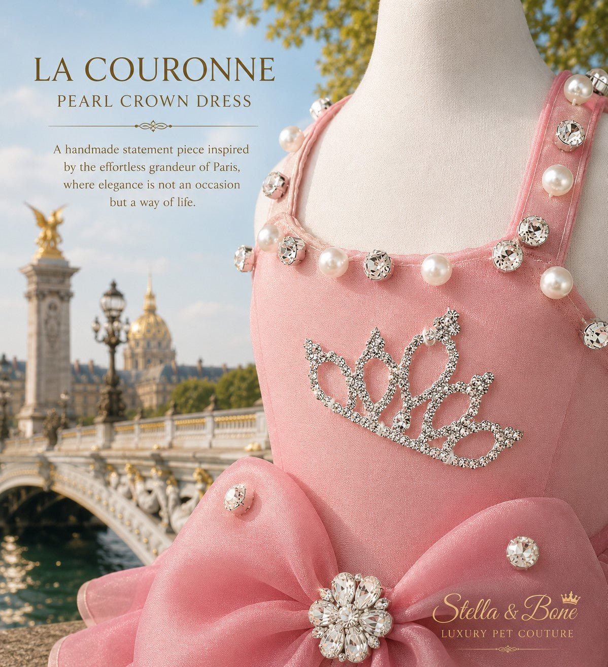 La Couronne | Pearl Crown Dress | Dogs & Cats | Stella & Bone