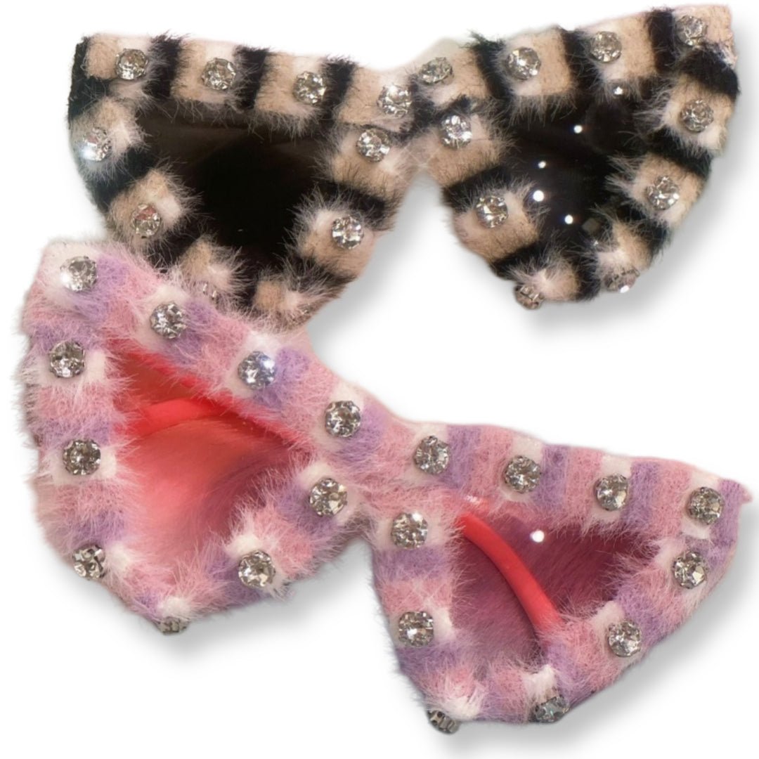 Glam Furry Pet Sunglasses | Rhinestone Glamour | Dogs & Cats | Stella & Bone - Stella & Bone