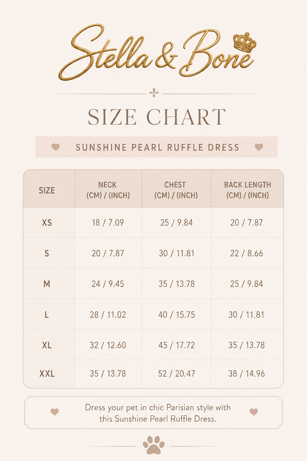 Sunshine Pearl Ruffle Dress | Dogs & Cats | Stella & Bone