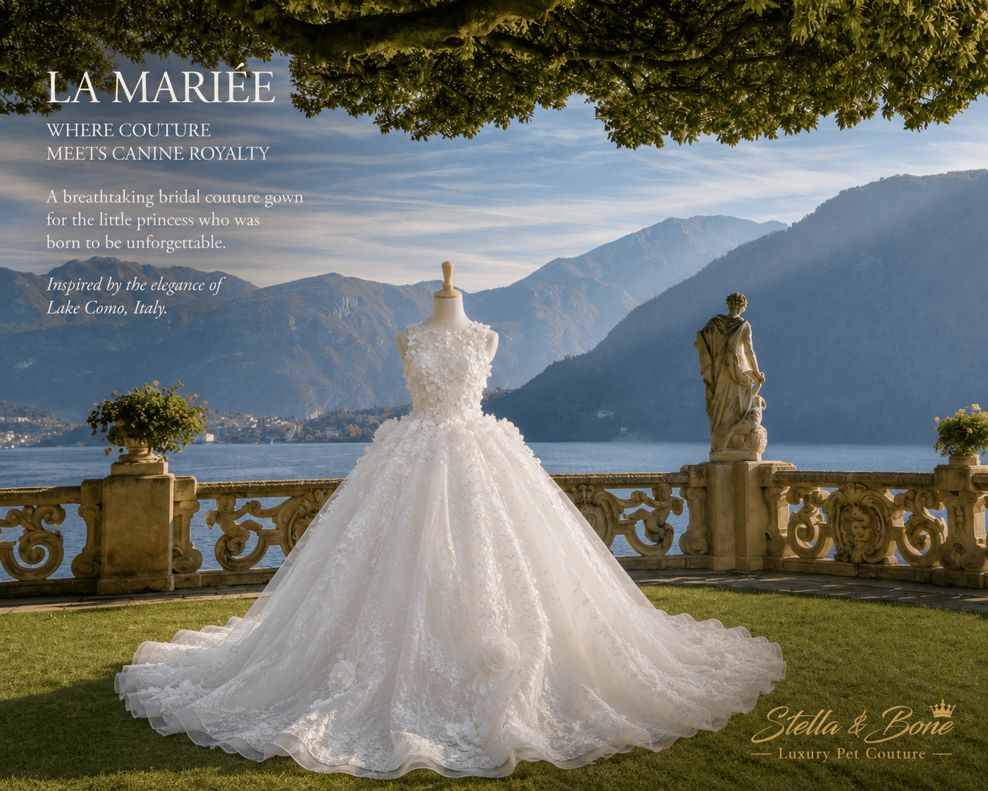 La Mariée | Bridal Couture Dog Gown | Stella & Bone