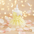Sunshine Pearl Ruffle Dress | Dogs & Cats | Stella & Bone